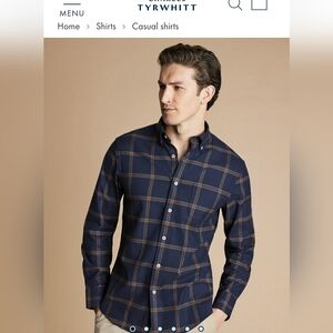 Charles Tyrwhitt Button Down Twill Shirt